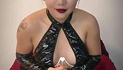 Queen Joi Disciplines Disobedient Cosplay Henchman