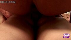 oiled brunette stockings huge ass hardcore cowgirl ride