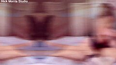 shanti shy and dina joy submit to nick morris' rough threesome 😈👅