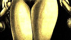 Vintage Erotic Hairy Retro Drawings