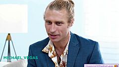 couple lures young blonde into steamy nuru massage