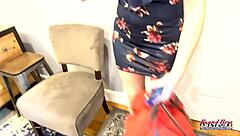 Astrid Milks Big Dick with Deepthroat Masturbation