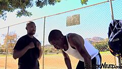 Asian cheerleader takes rough double bbc pounding deep