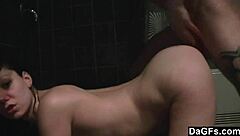 Surprise hardcore shower buttsex pov cumshot pounding
