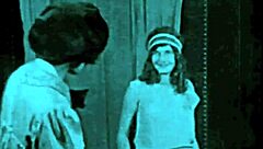 Vintage retro hairy beaver gets fucked in antique pornostalgia scene
