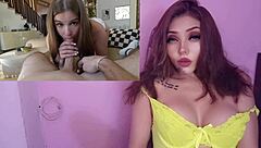 petite latina teen masterbates to wild orgasm pov