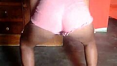 Funk dancing Brazilian teen amateurs shake it wild and raw!