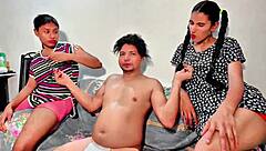 i fuck girlfriend she catches ffm threesome