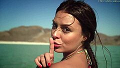 Sexy surf models tease in ultra-slow motion outdoor glory