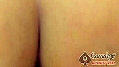 Creampie Explosion Fills Tight Brazilian Pussy Deep!