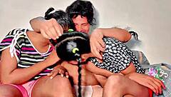 i fuck girlfriend she catches ffm threesome