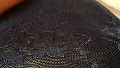 gretala's pregnant thong tease hides sensual secrets
