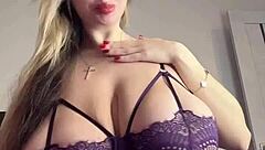 big tits marinajuicyblonde glamour fetish showcase
