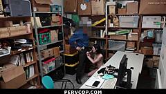 Officer Lays Down Law On Thief's Tight Holes Pervcop