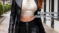 out of friendzone finally leather-clad bukkake dream part 1
