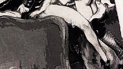 i love this vintage hairy pussy art so much ughh