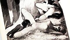 i love this vintage hairy pussy art so much ughh