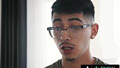 Wow, Big Titties MILF Andi Avalon Delivers Young Stud's First Nuru Fuck!