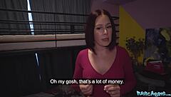 PUBLIC AGENT SHOOTS LOAD INTO UK STUDENT DORM PUSSY!