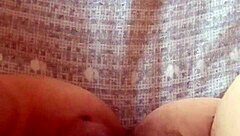 gretala's pregnant thong tease hides sensual secrets