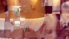 hey gloryhole student teen sucks cock deep