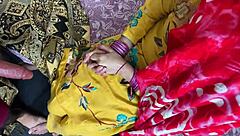 desi bhabhi's tight pussy gets licked and fucked hard ranch style