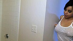 i love tuggin this huge cock as busty cfnm babe high def
