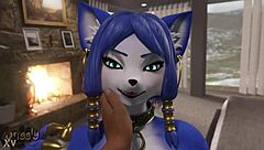 breeding cute furry vixen's big tits pussy pov