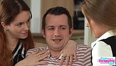 join us as bonnie shares stepbro cum with liz