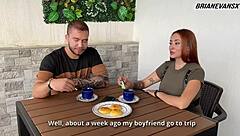 redhead pierced tits coffee big ass pink pussy blowjob
