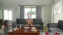 Lana Small Rides Easter Bunny Rico Hernandez's Huge Cock