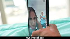 lola prefers stepbro's hard cock over boyfriend's nudes
