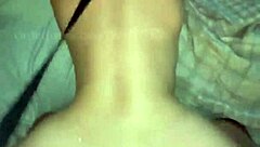 I fuck milf wife cowgirl hard when drinking wet pussy creampie