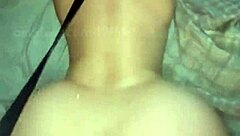 I fuck milf wife cowgirl hard when drinking wet pussy creampie