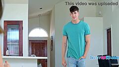 petite teen babysitter joins ffm threesome with huge cocks pov
