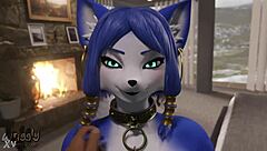 breeding cute furry vixen's big tits pussy pov
