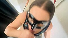 colombian latina stepmom's huge cameltoe shorts seduce stepson