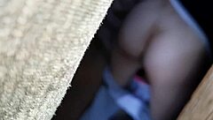i caught her bent over hairy pussy rubbin hard in the barn spy cam
