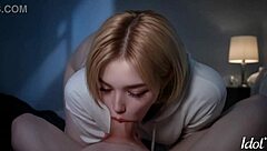 my sensitive pierced nipple teen craves huge cock creampie ai