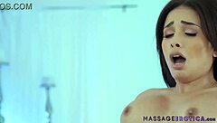 Aaliyah Hadid moans missionary on tattooed masseur's thick cock