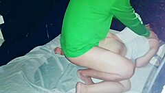 😍asian chubby pregnant mom missionary creampie😘