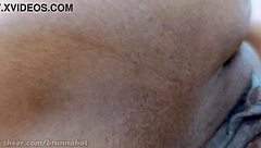 saucy paulista teen strips fingers pussy to vibrator squirt