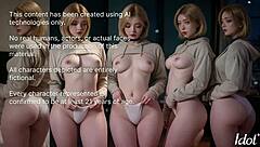 my sensitive pierced nipple teen craves huge cock creampie ai