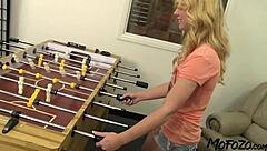 mofozo amateur beauty with perky tits strokes cock eagerly