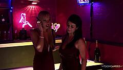 group strip club dp blonde brunette milfs