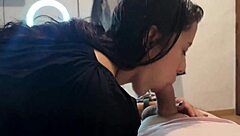 horny neighbor lets me fuck her wet pussy homemade