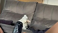 super hung black guy jerks off on my feet babe
