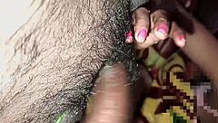 Indian Bhabhi Creams Monster Cock in Kitchen Suck