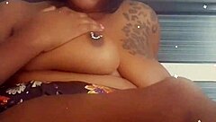 Black Velvet Ebony Bbw Rides Cock Wildly
