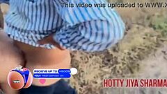Desi Girl's Outdoor Missionary Fuck with Boyfriend